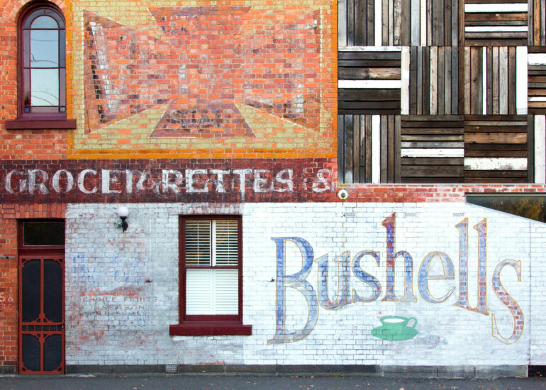 Bushells tea ghost sign, Carlton, Melbourne inner north, hidden__north documentary photography