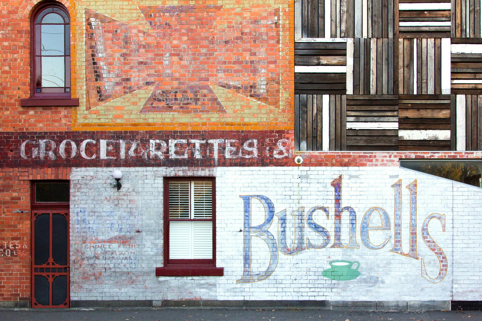 Bushells tea ghost sign, Carlton, Melbourne inner north, hidden__north documentary photography